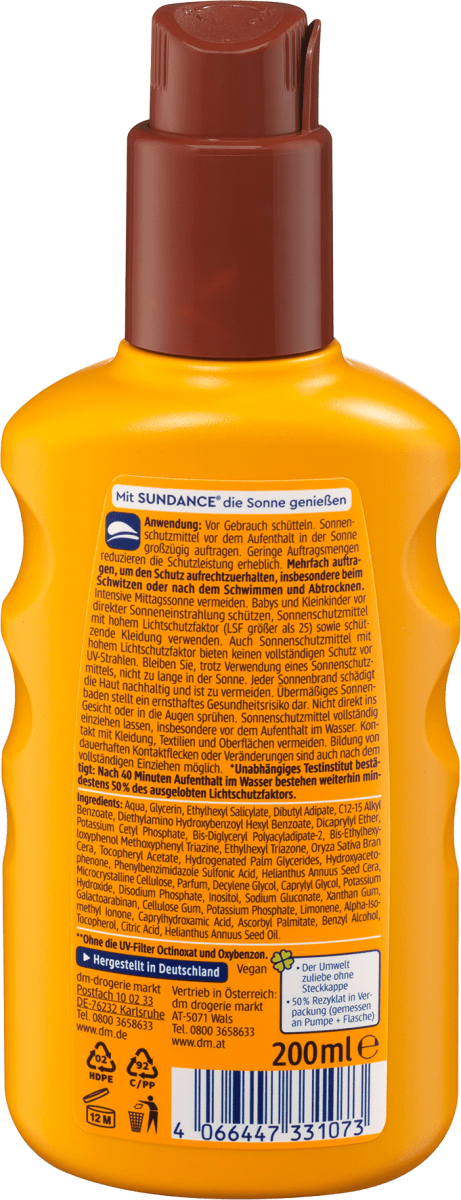 Sonnenspray Schutz & Bräune LSF30, 200 ml