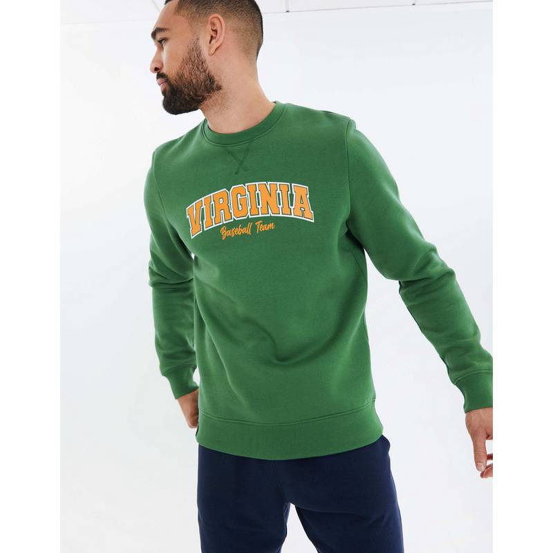 Threadbare THB Fleece Crew Deji Fleecepullover Herren