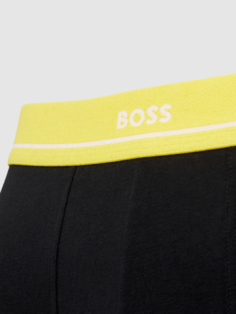 Trunks mit elastischem Logo-Bund im 5er-Pack in schwarz