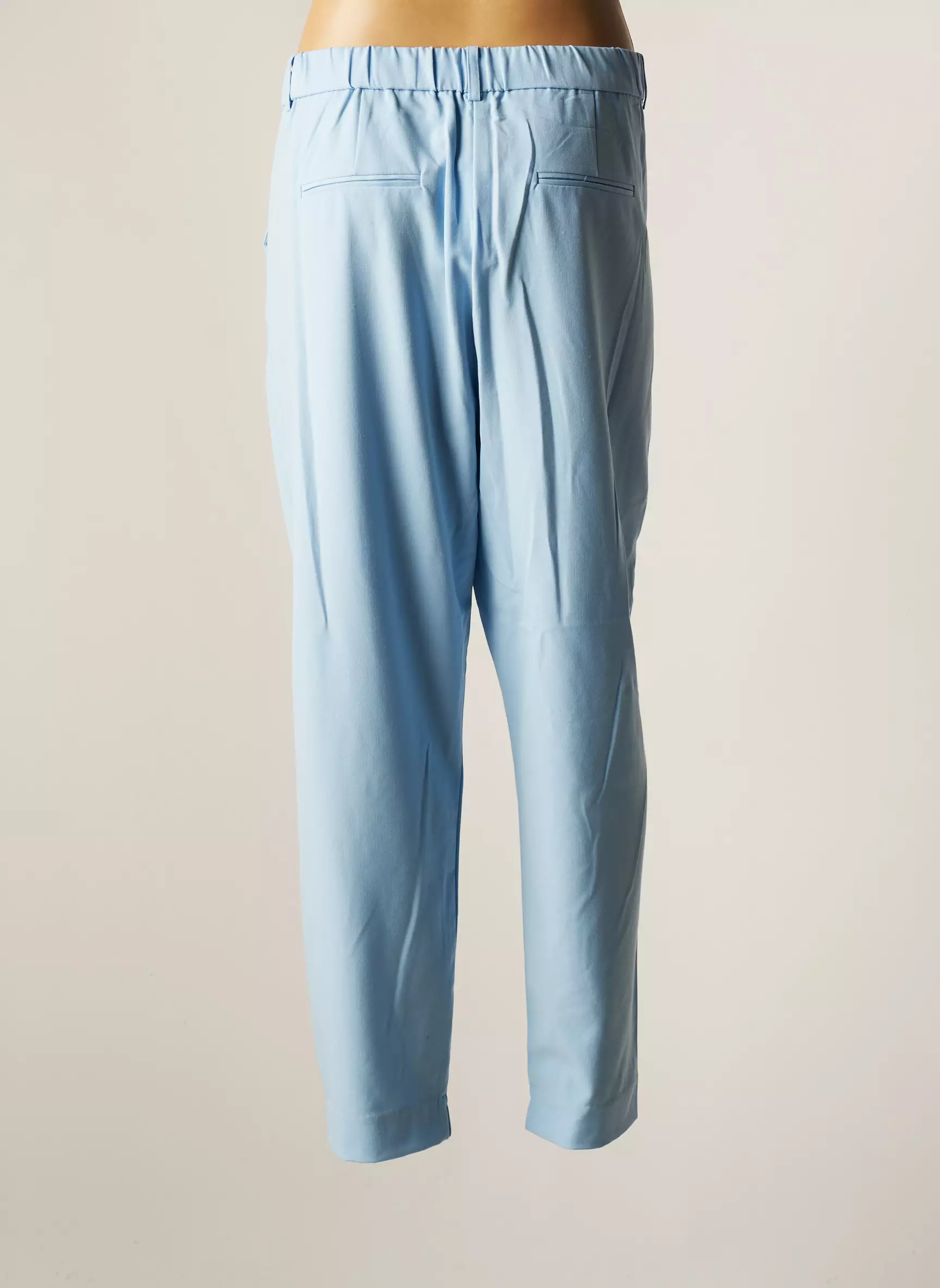 B Young Pantalons Chino Femme couleur bleu