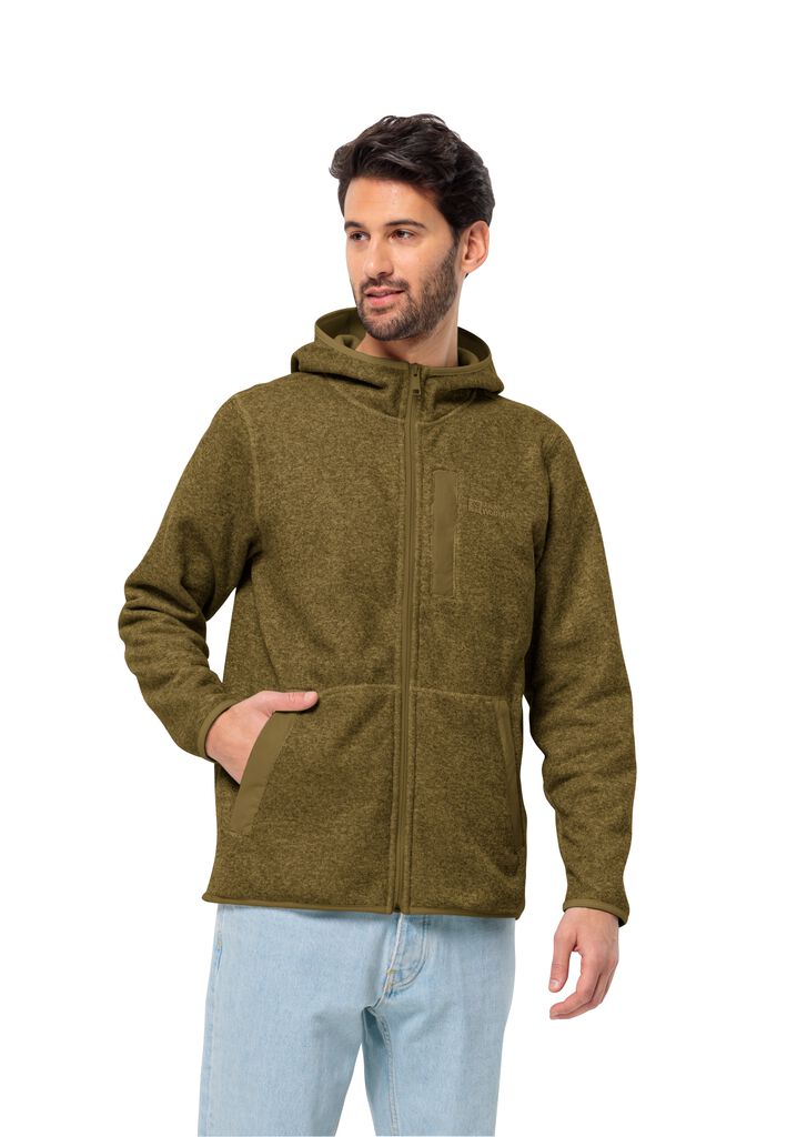 TANNENSPUR HOODED JKT M Fleecejacke Herren