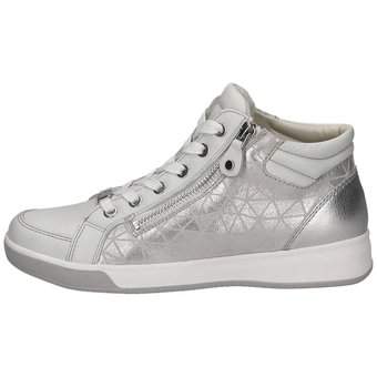 Ara Sneaker high in silber