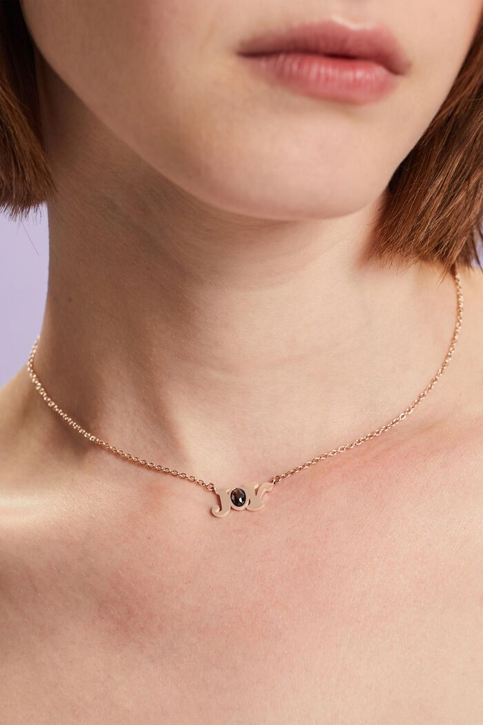 Statement-Kette aus Edelstahl