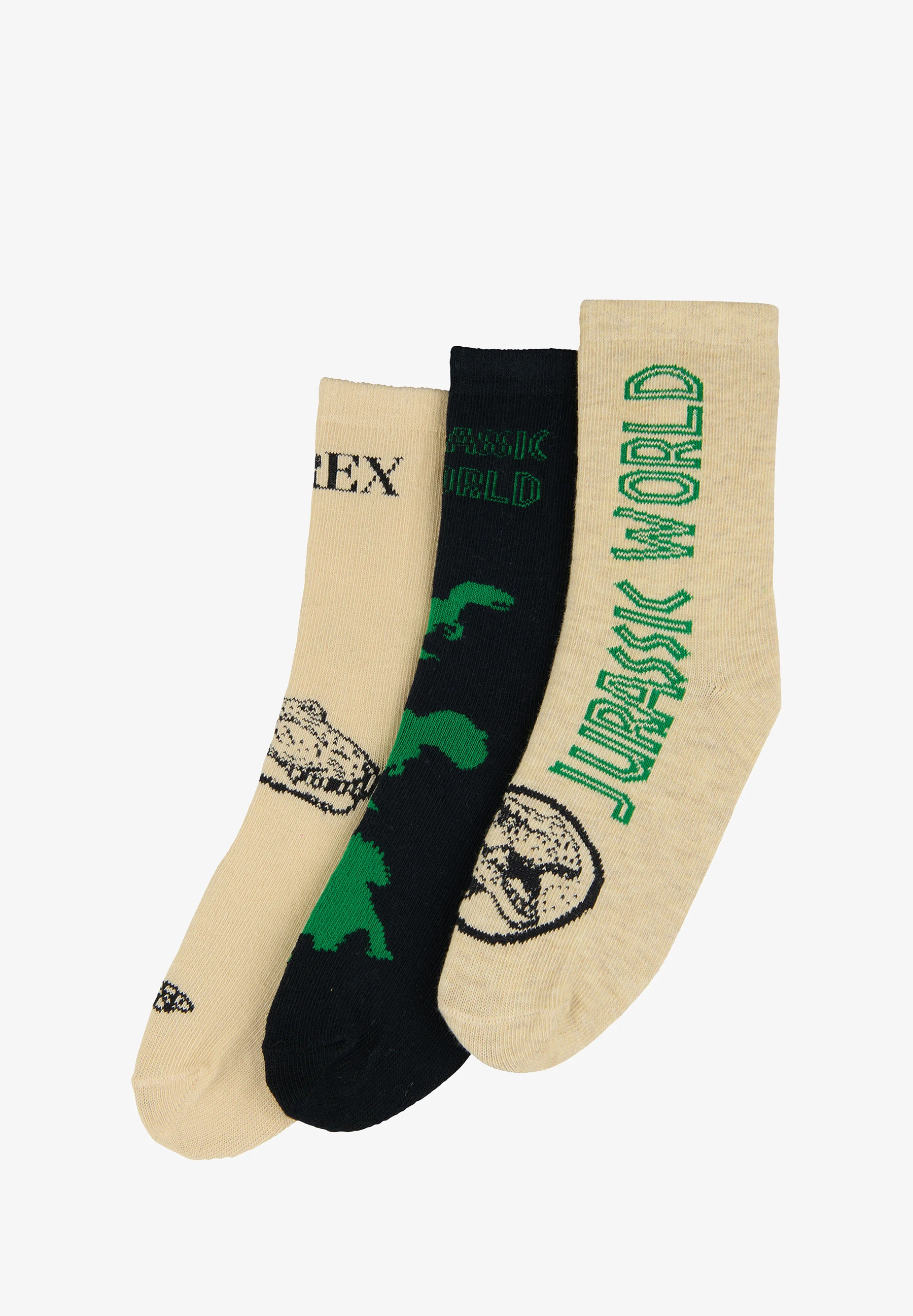 Paquete de 3 calcetines de Jurassic World