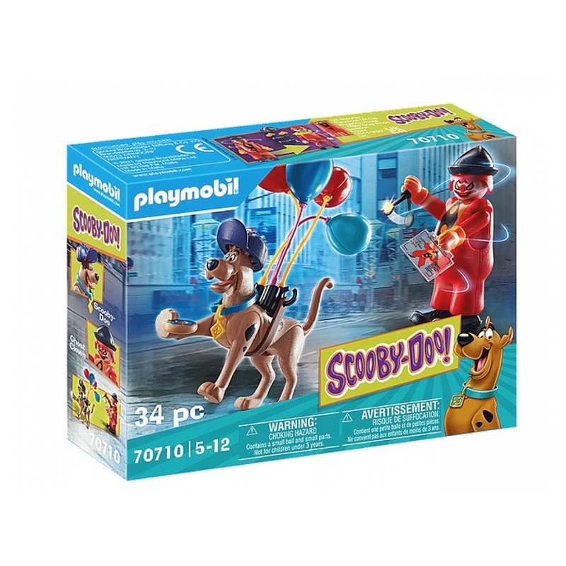 70710 Scooby Doo avec fantome du clown Playmobil Scooby Doo