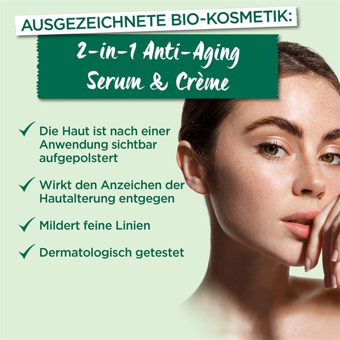 2-in-1 Anti-Aging Serum Crème