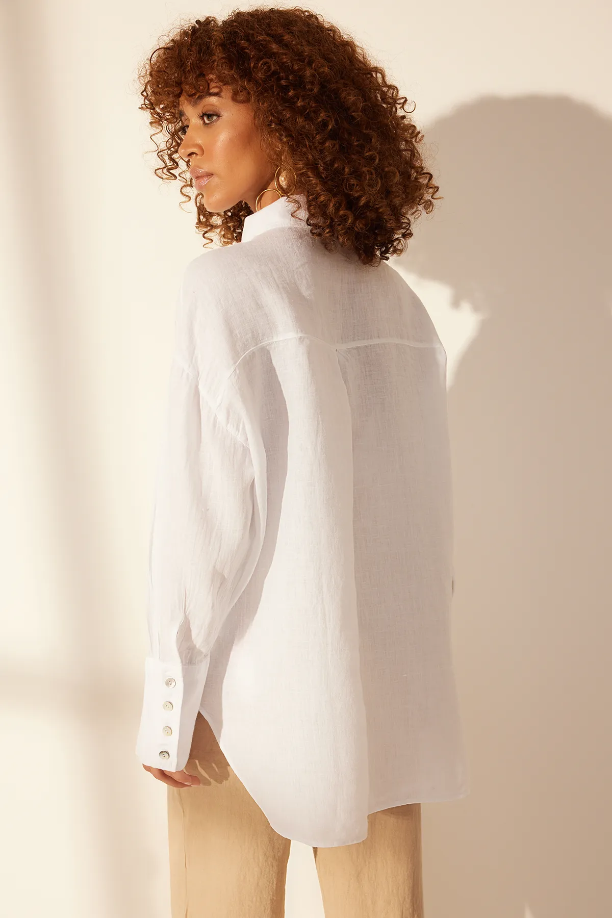 Trendyol Collection  Hemd - Weiß - Oversized