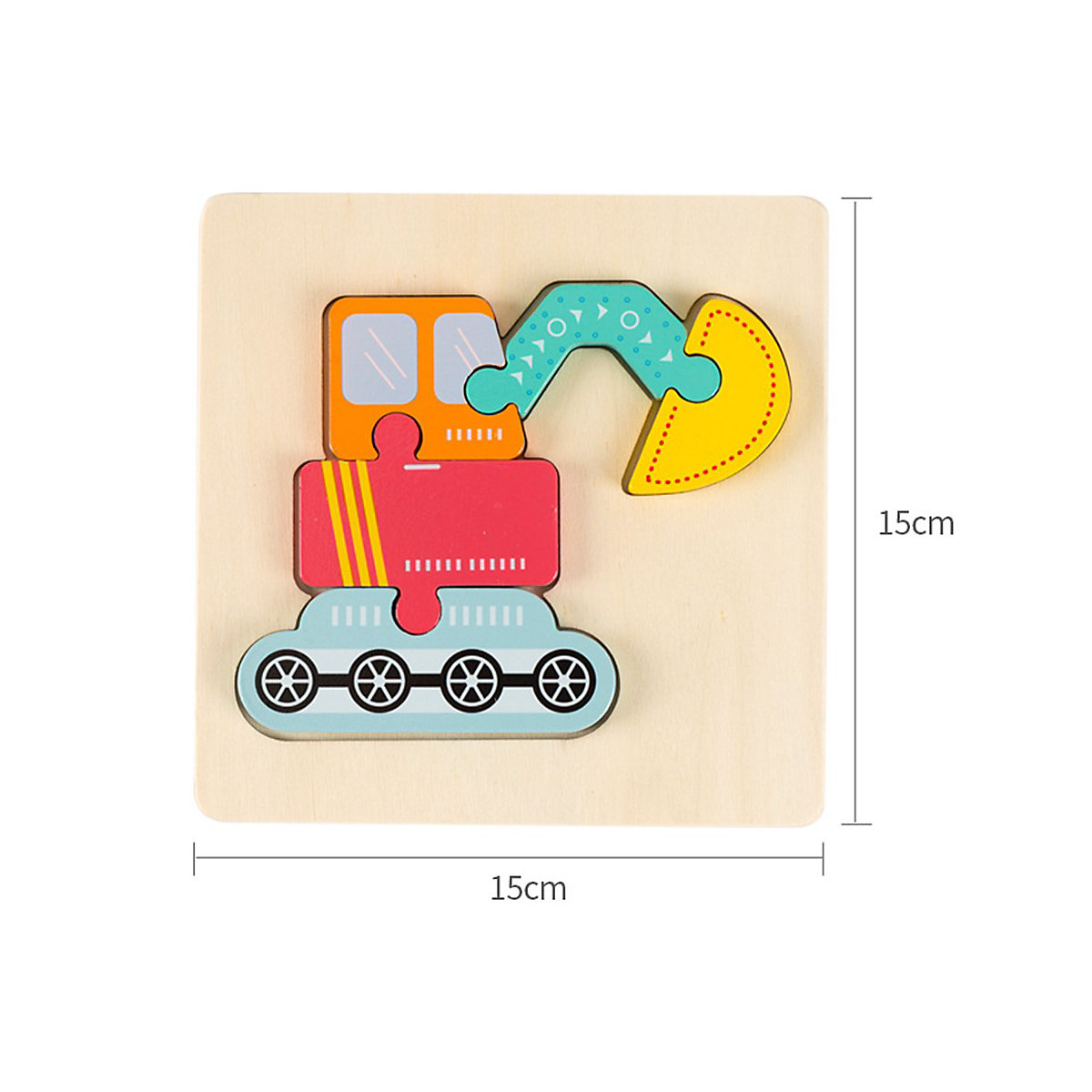 Holzspielzeug 3D puzzle Memory-Spiel Cartoon 3d puzzle holzspielzeug Kinderspielzeug