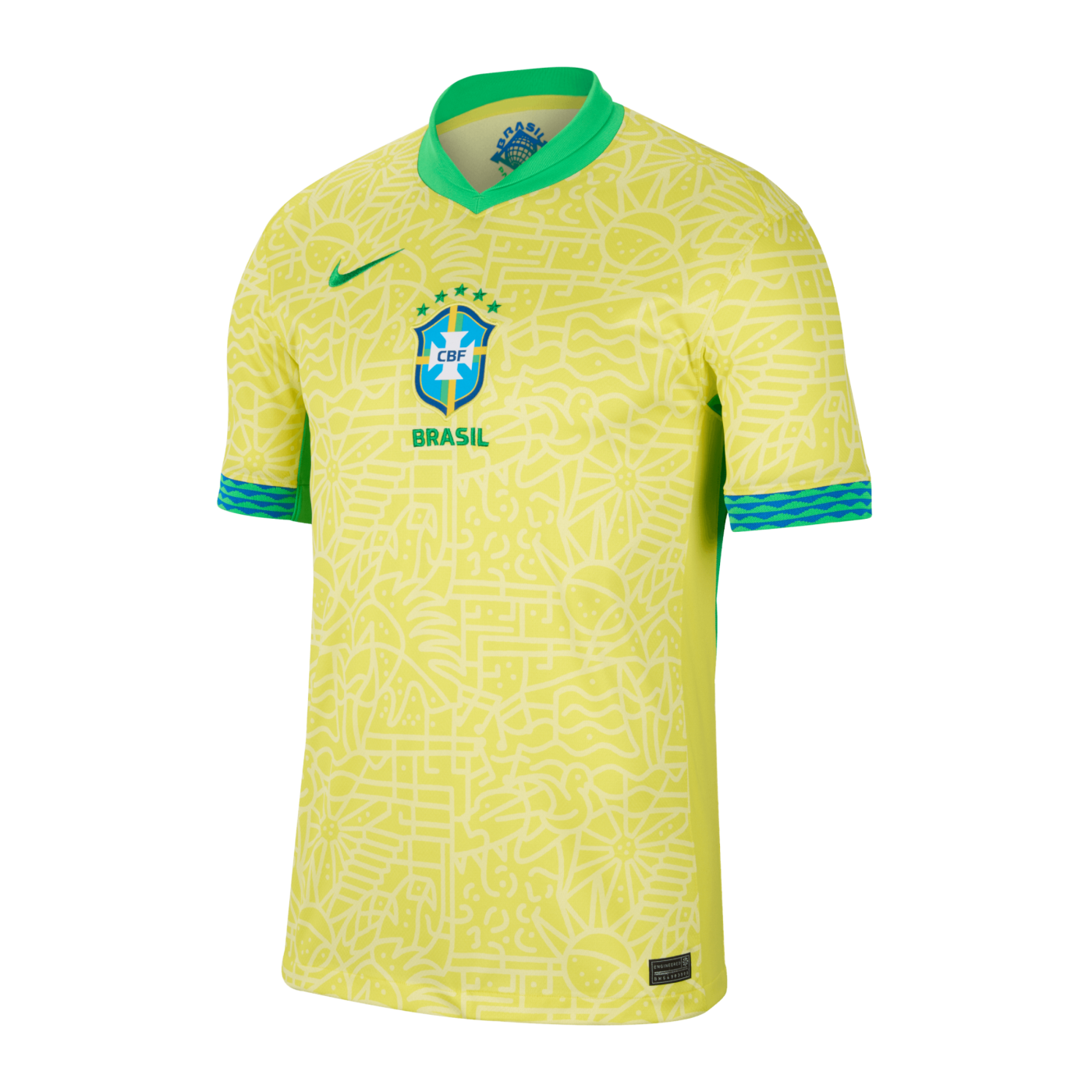 Nike Brasilien Trikot Home 2024 Gelb F706