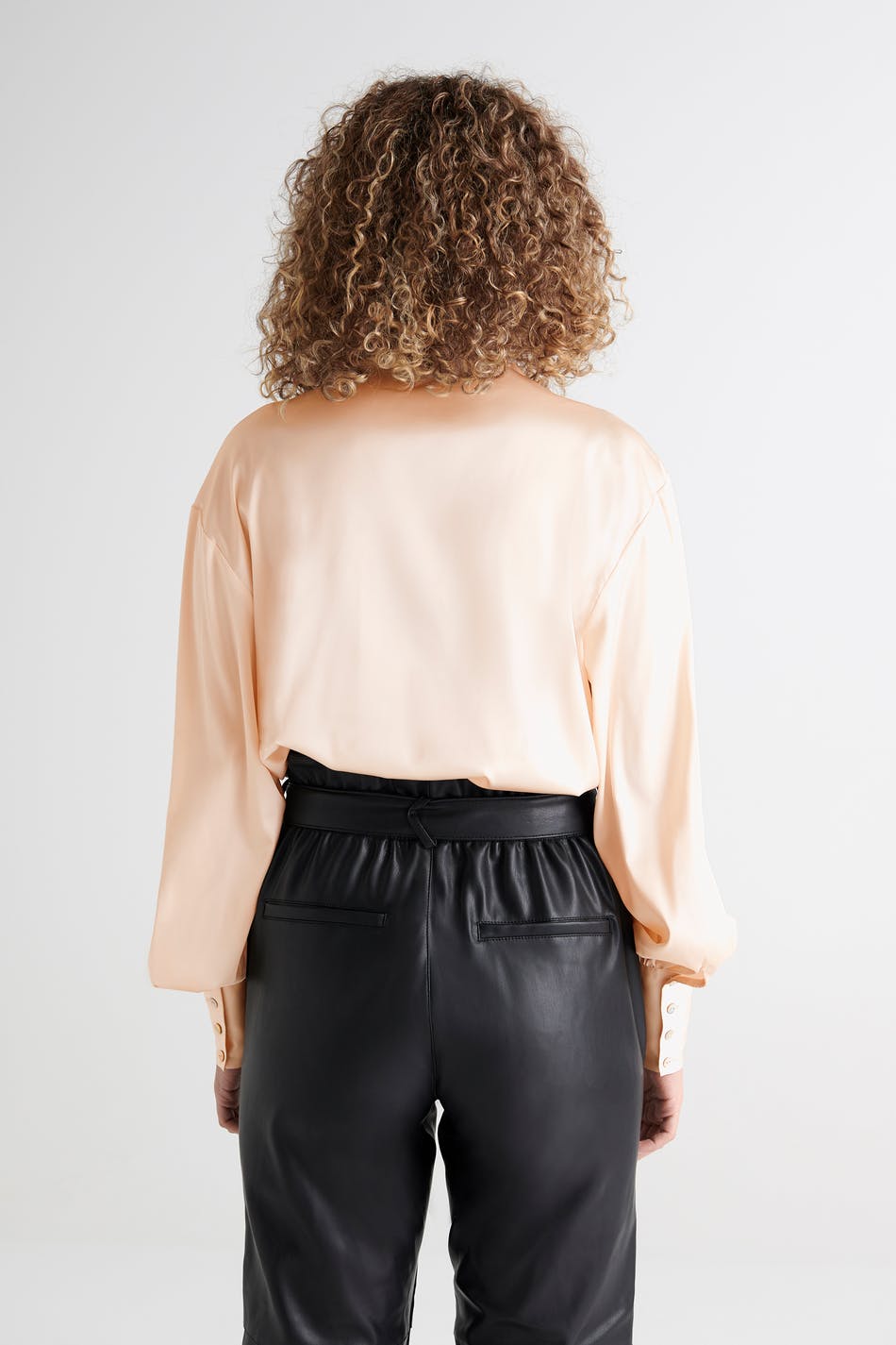 Holly tie neck blouse