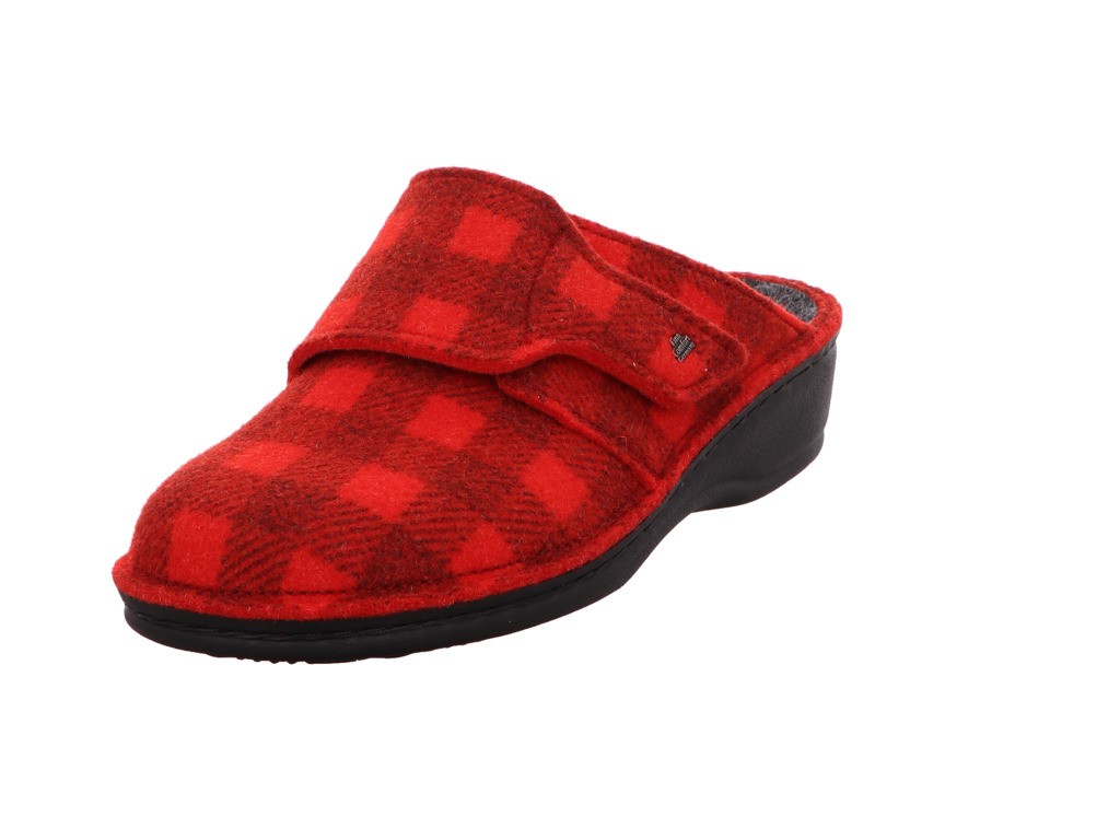 FINN COMFORT Hausschuhe rot ANDERMATT