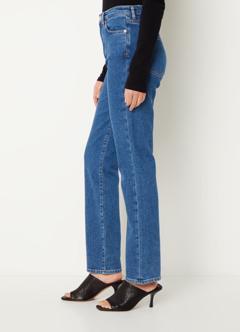 Jeans slim a vita alta Lejaani di ARMEDANGELS, lavaggio medio