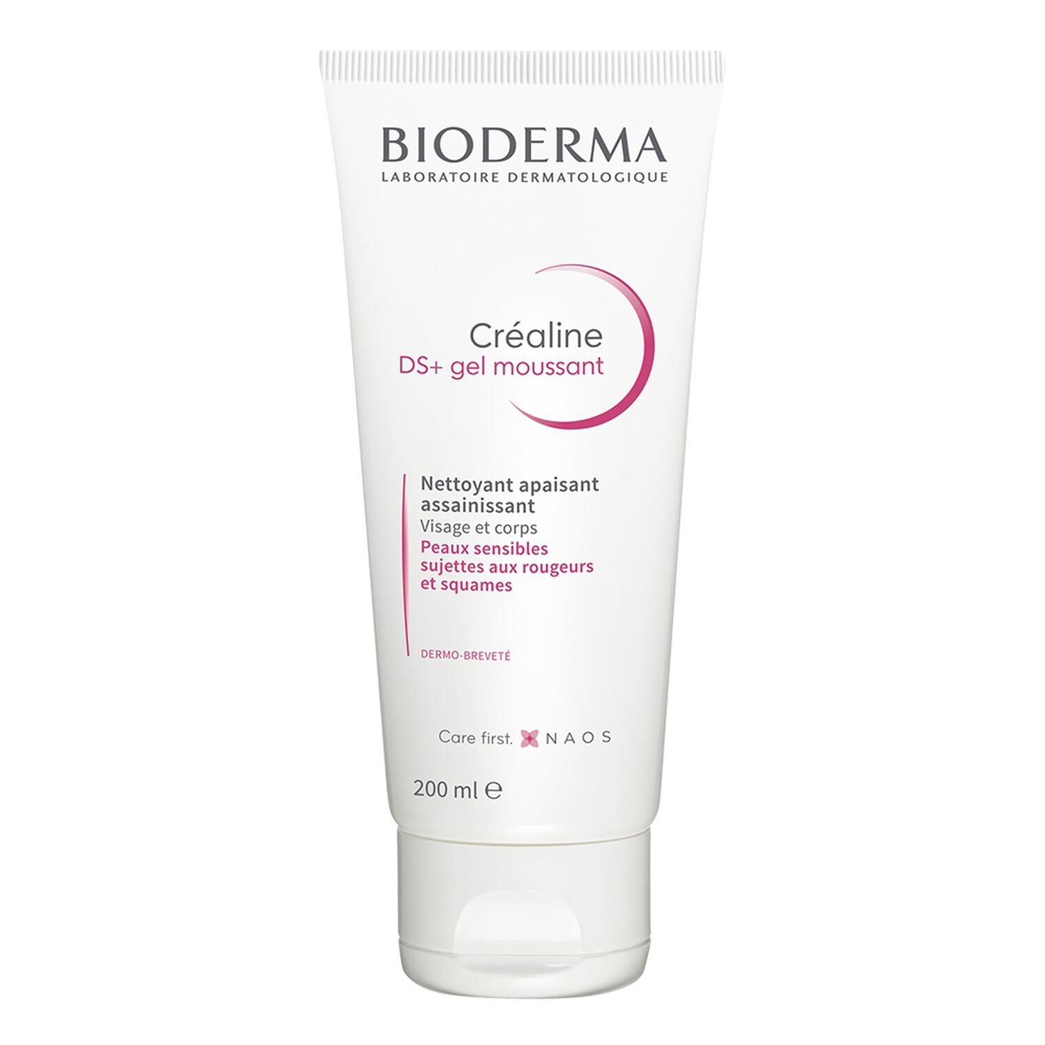 Bioderma Créaline DS+ Gel Nettoyant Gel Moussant Apaisant Assainissant - Peaux Sensibles 200 ml
