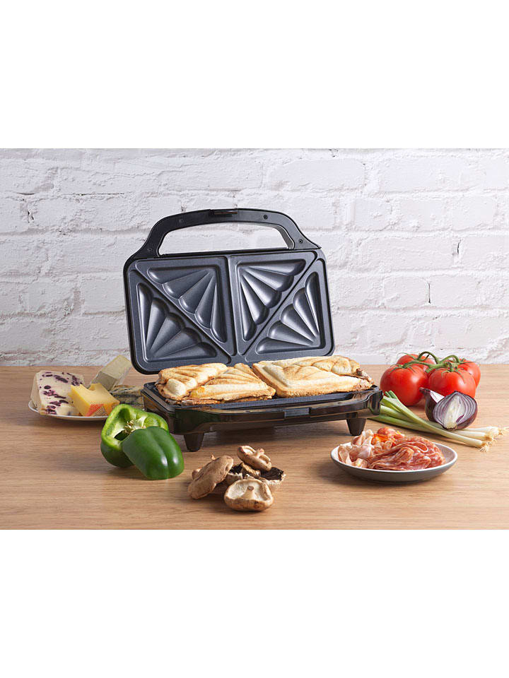 Petra Sandwichtoaster in Schwarz günstig kaufen onesize