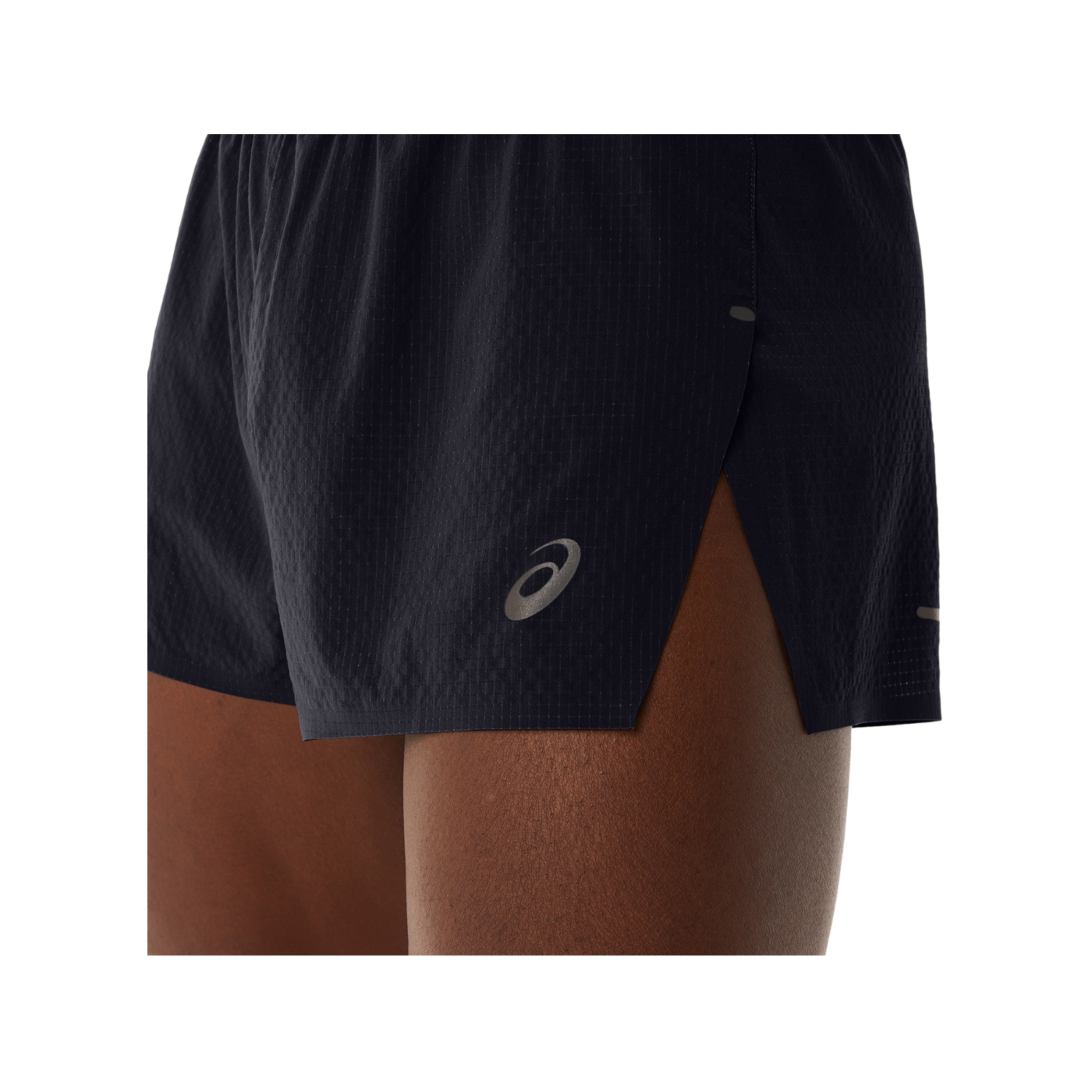 Asics Metarun Split Short Schwarz F001