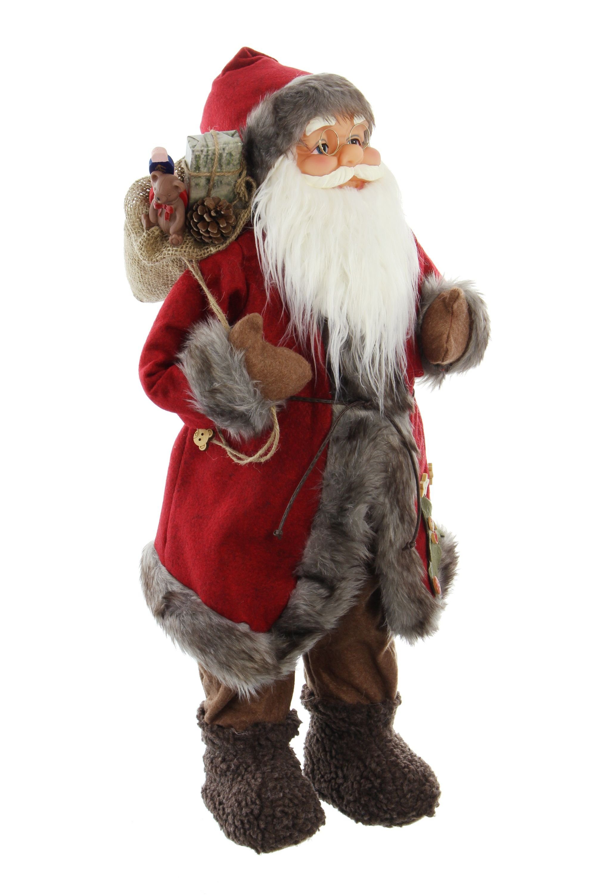 Dekoleidenschaft Weihnachtsmann Dekofigur 