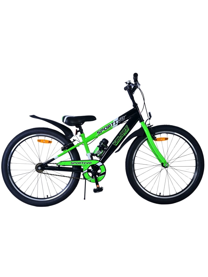 Volare Kinderfahrrad Sportivo Jungen 24 Zoll Kinderrad Grün Zweihandbremsen 8 Jahre günstig kaufen onesize