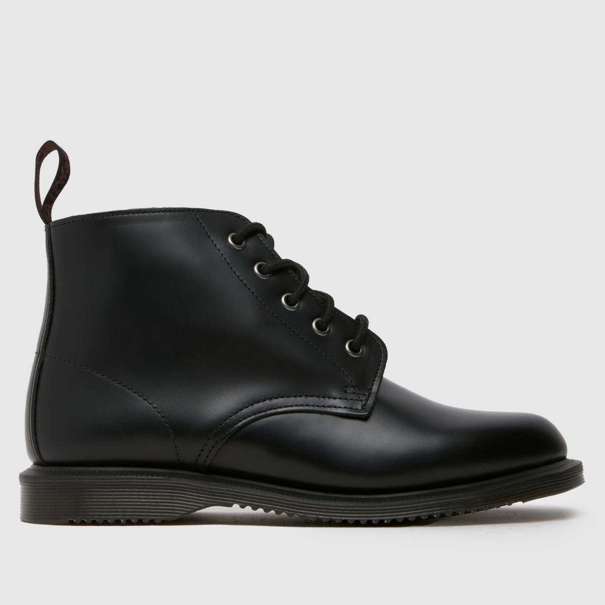 Dr Martens – Emmeline – Svarta stövlar med 5 ögor