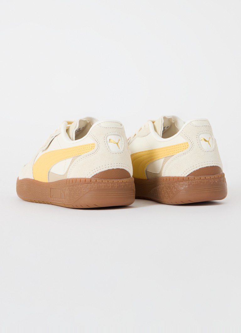 Sneakers Puma Palermo Moda Jr in pelle con dettagli in camoscio