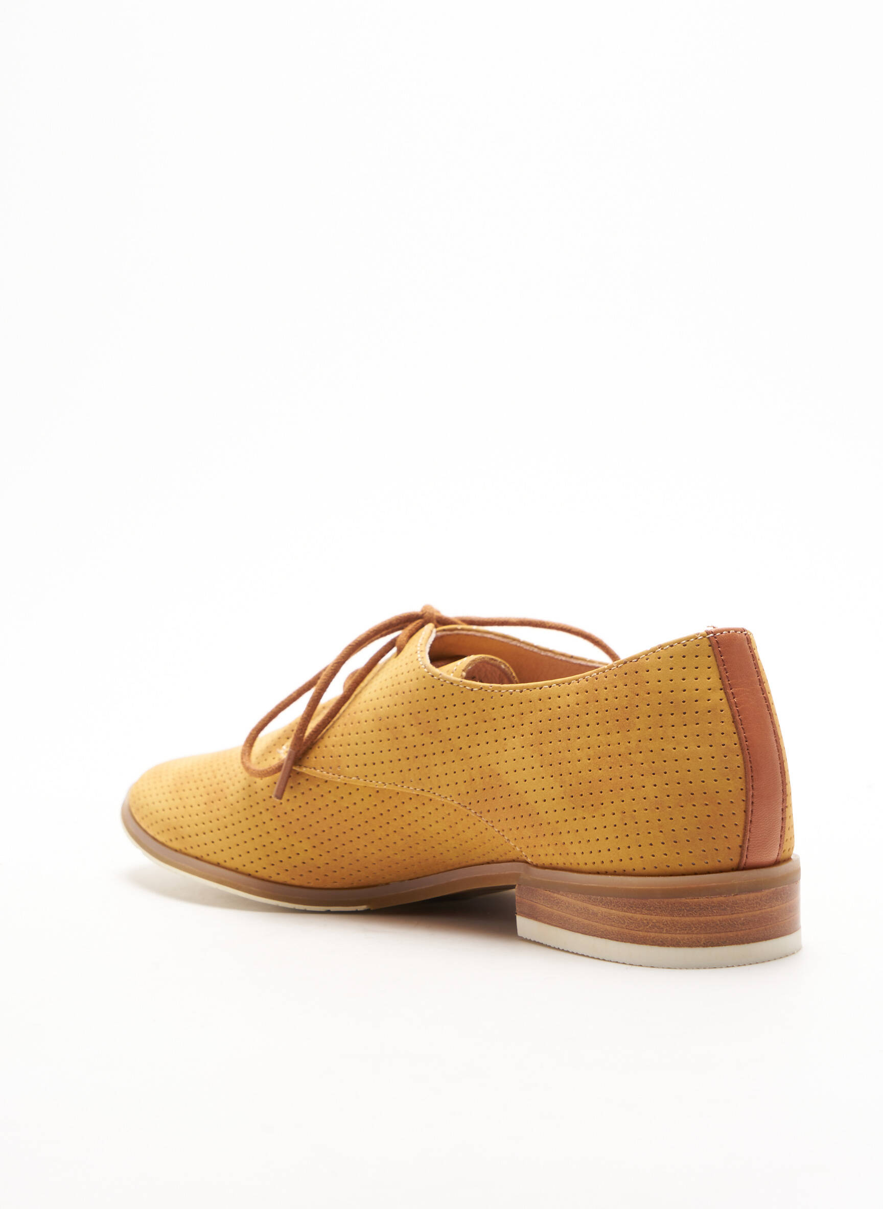 Fugitive By Francesco Rossi Derby Femme couleur jaune