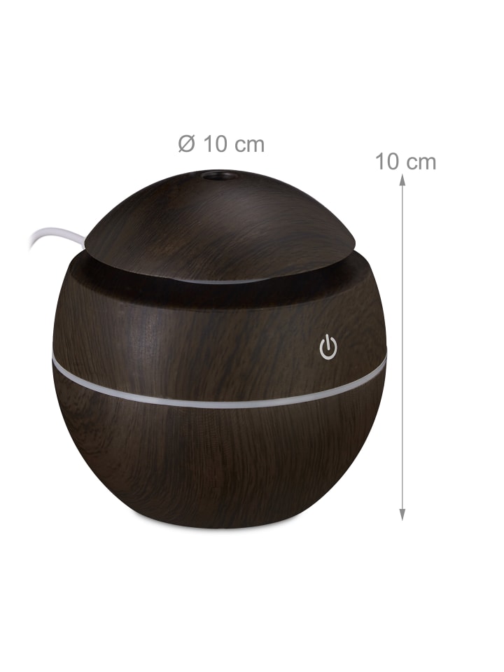 relaxdays Aroma-Diffuser in Dunkelbraun - 150 ml günstig kaufen onesize
