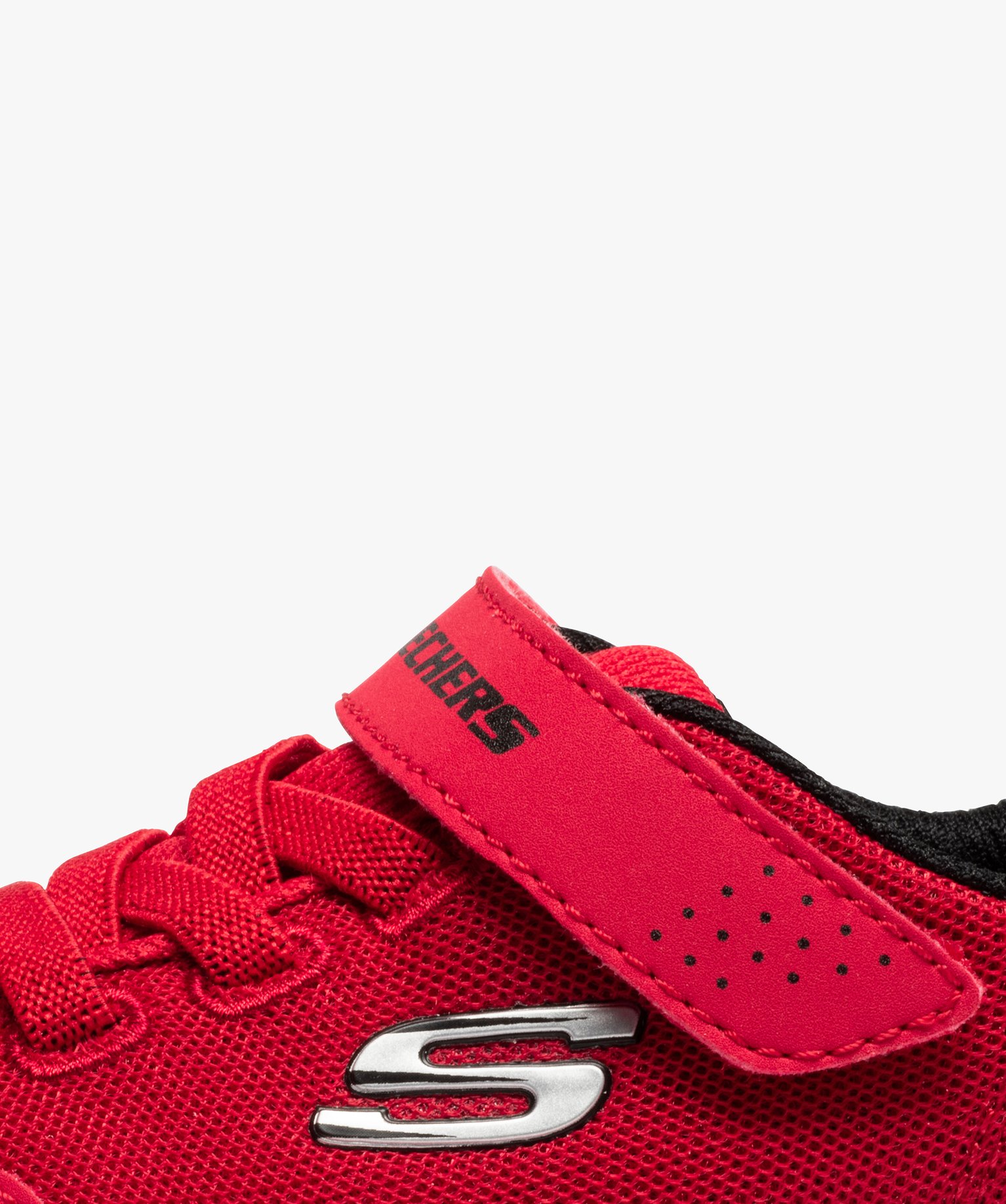 Baskets Garçon unies en mesh – Skechers Mini Wanderer rouge | GEMO
