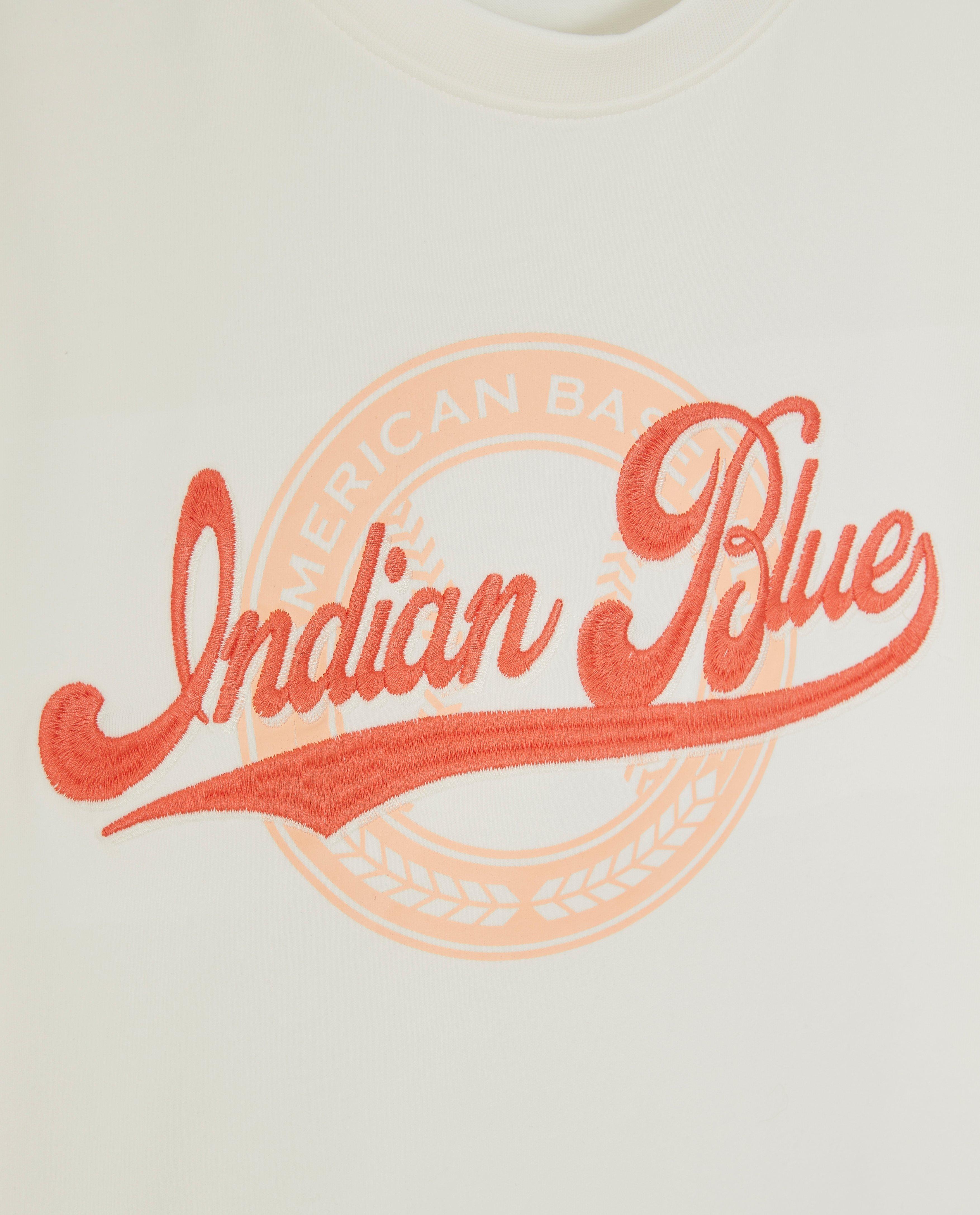 Indian Blue Jeans póló hímzett fehér felirattal