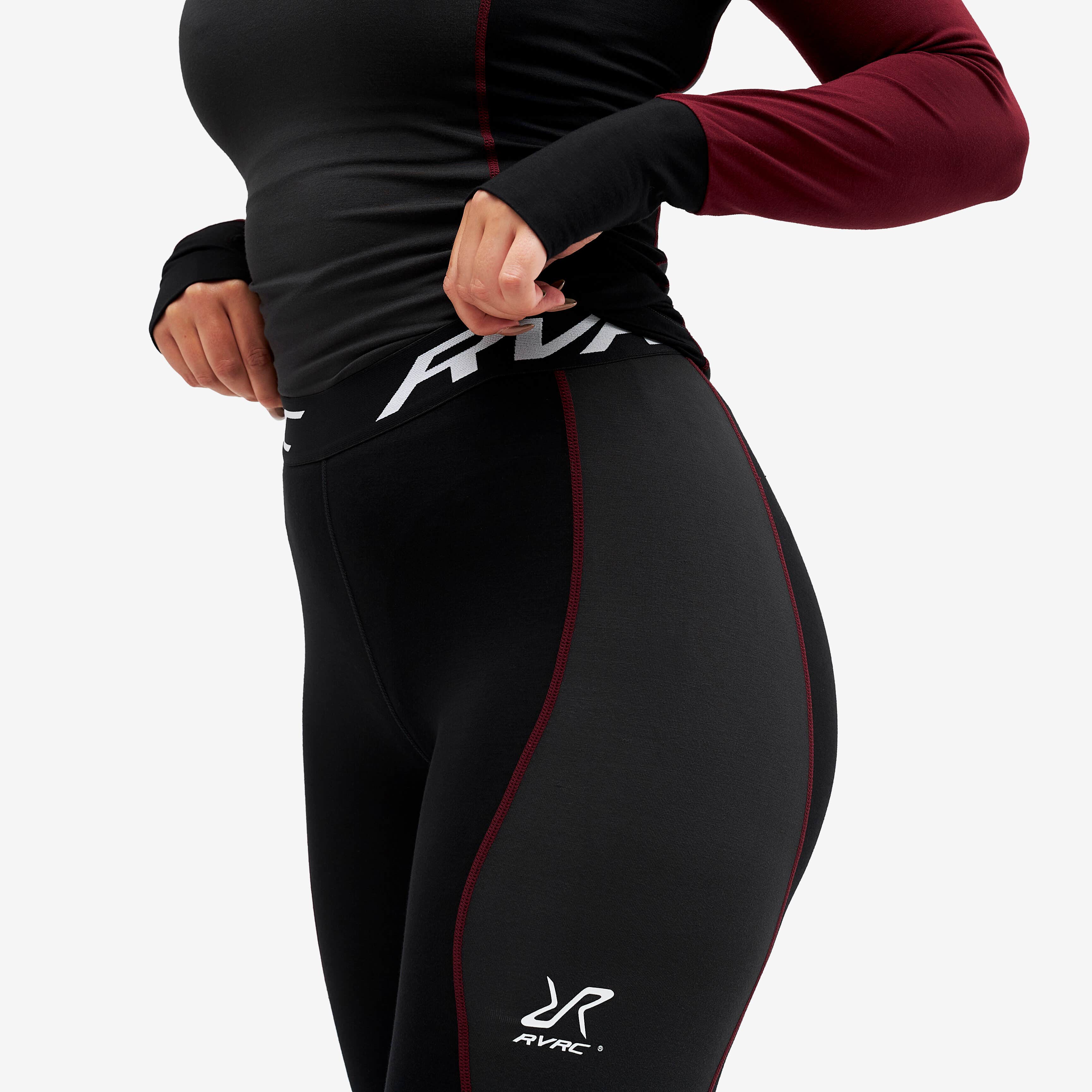 Bambooskin Base Layer Set Femme Bison Red