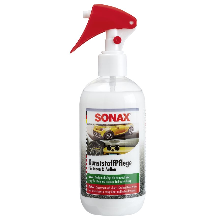 SONAX 205141 KunststoffPflege Innen & Außen, 300 ml - ATU