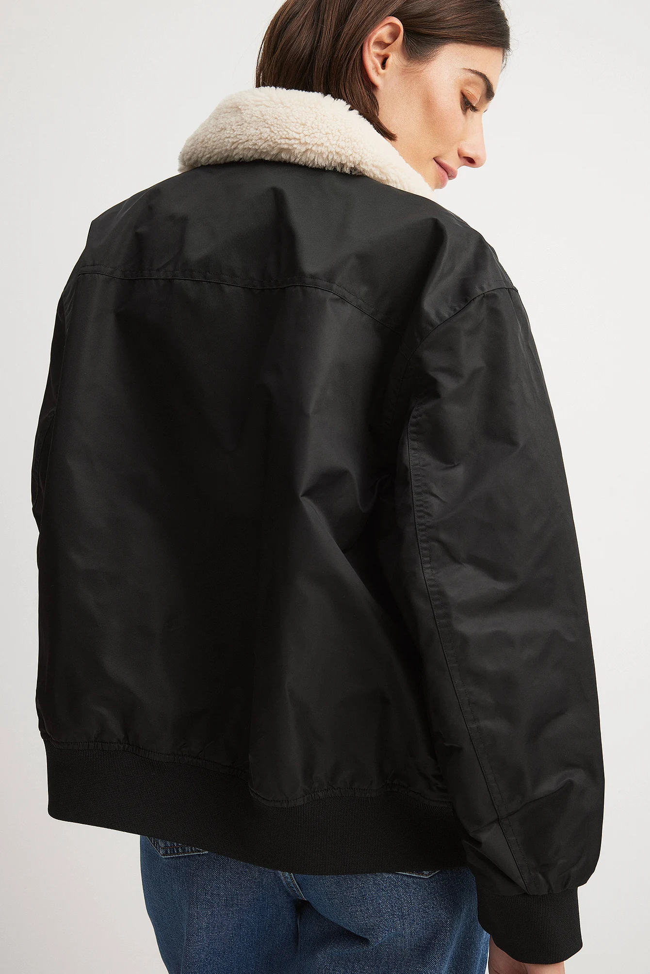 Oversize-Bomberjacke