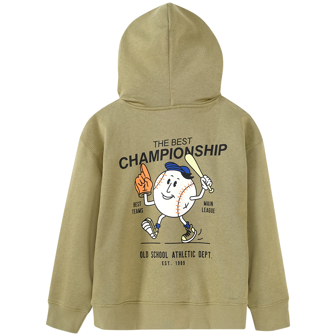 Jungen Hoodie mit Rücken-Print