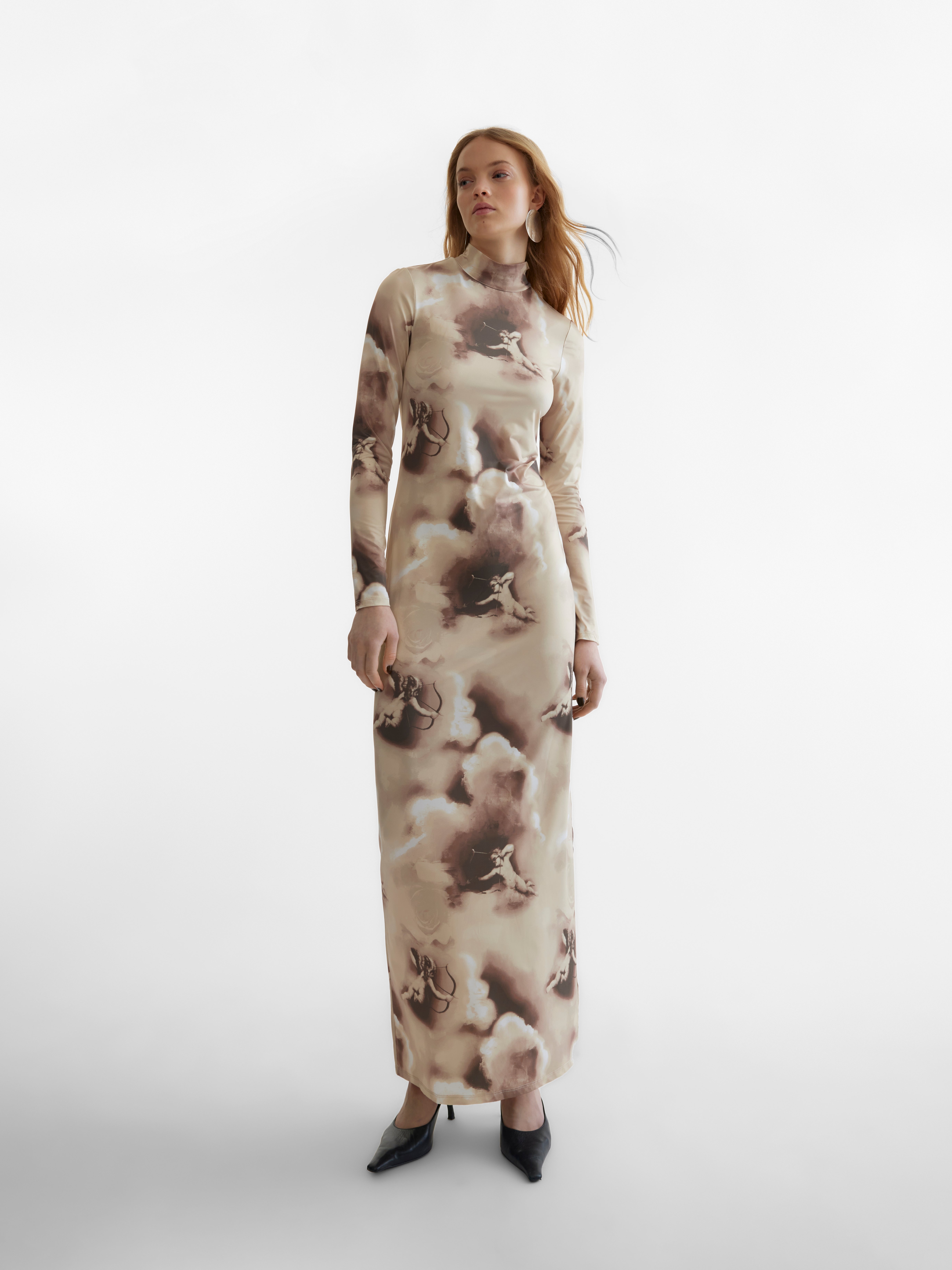 SOMETHINGNEW X THE ATELIER Langes Kleid