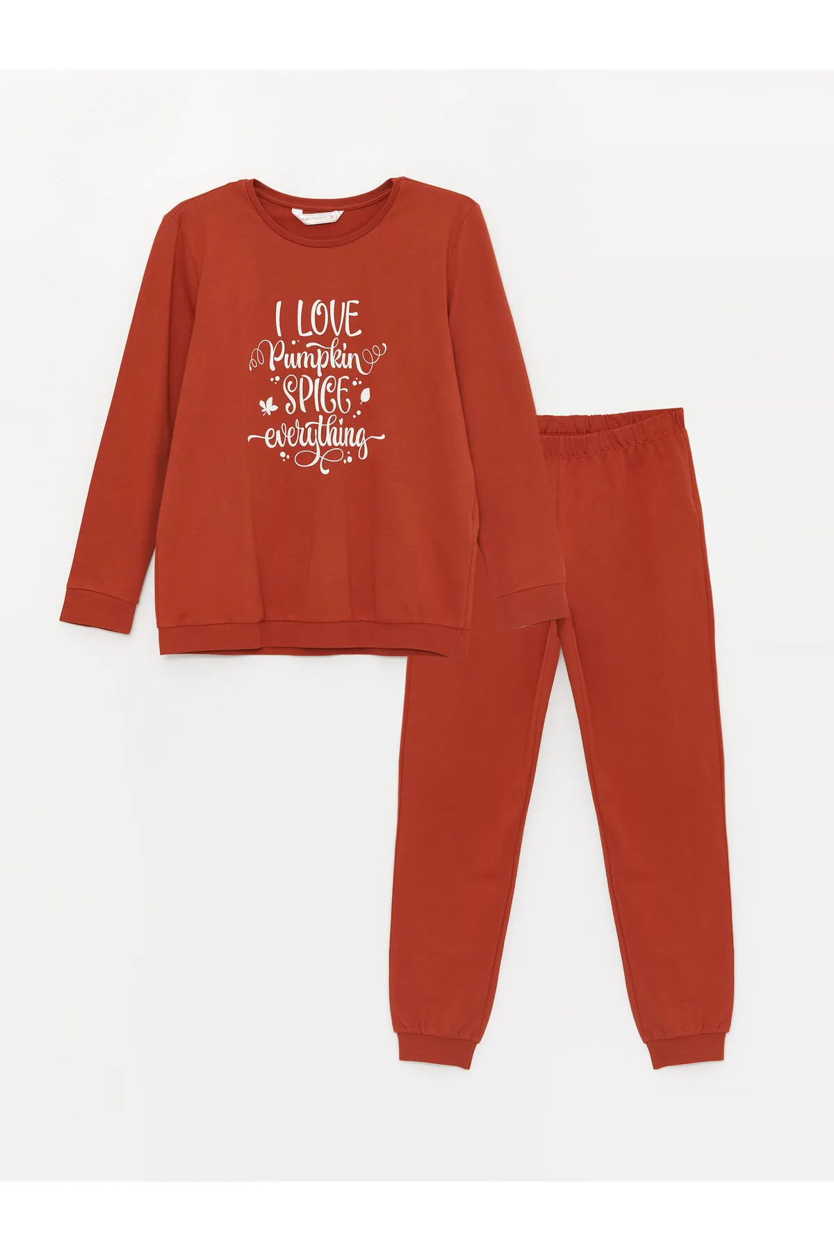 LC Waikiki  Pyjama set - Orange - Unifarben