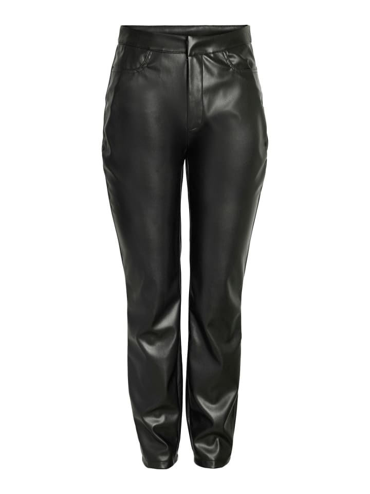 Noisy may Kunstleder Hose PU Beschichtet NMANDY in Schwarz günstig kaufen