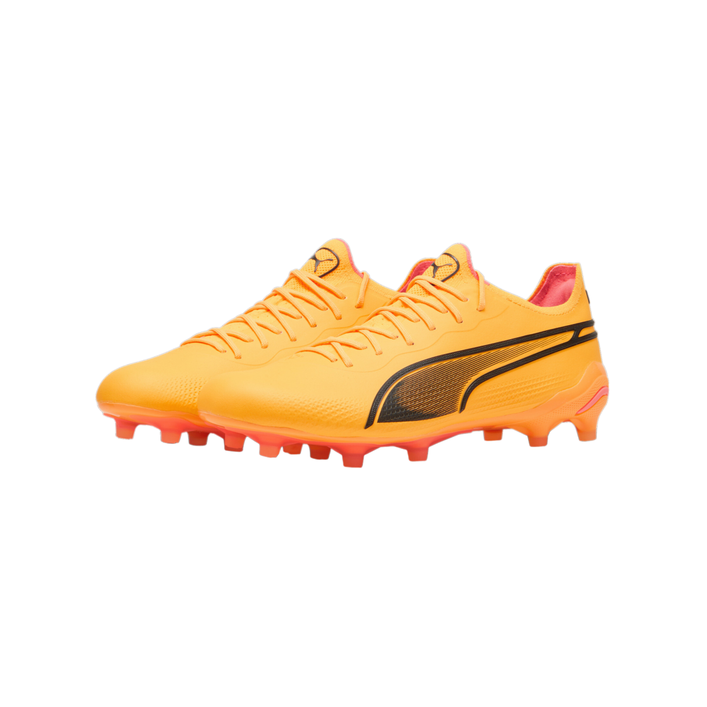 PUMA KING Ultimate FG/AG Orange Schwarz F08