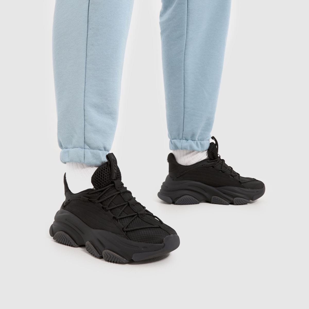 Steve Madden – Svarta bärbara träningsskor