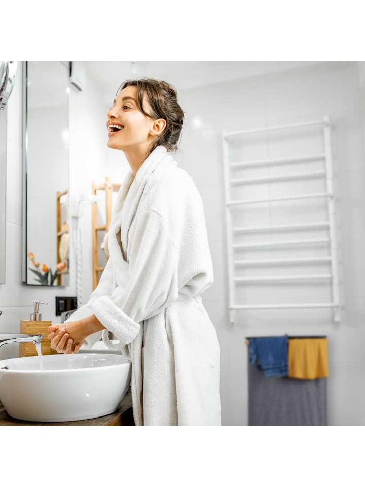 relaxdays Wäschekorb in Grau/ Natur - 100 l günstig kaufen onesize