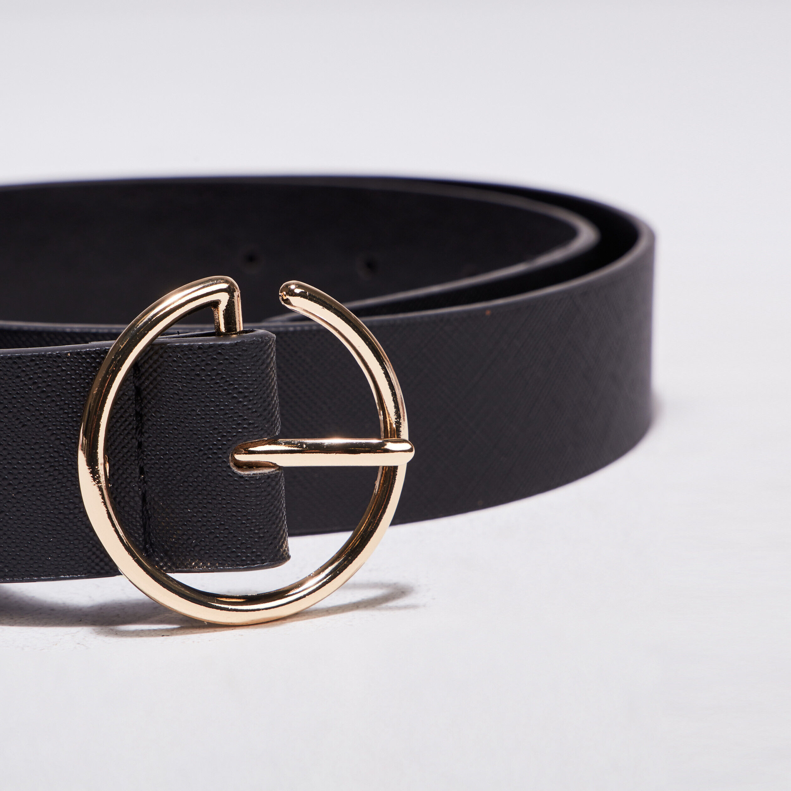Ceinture avec boucle noir femme | Cache Cache
