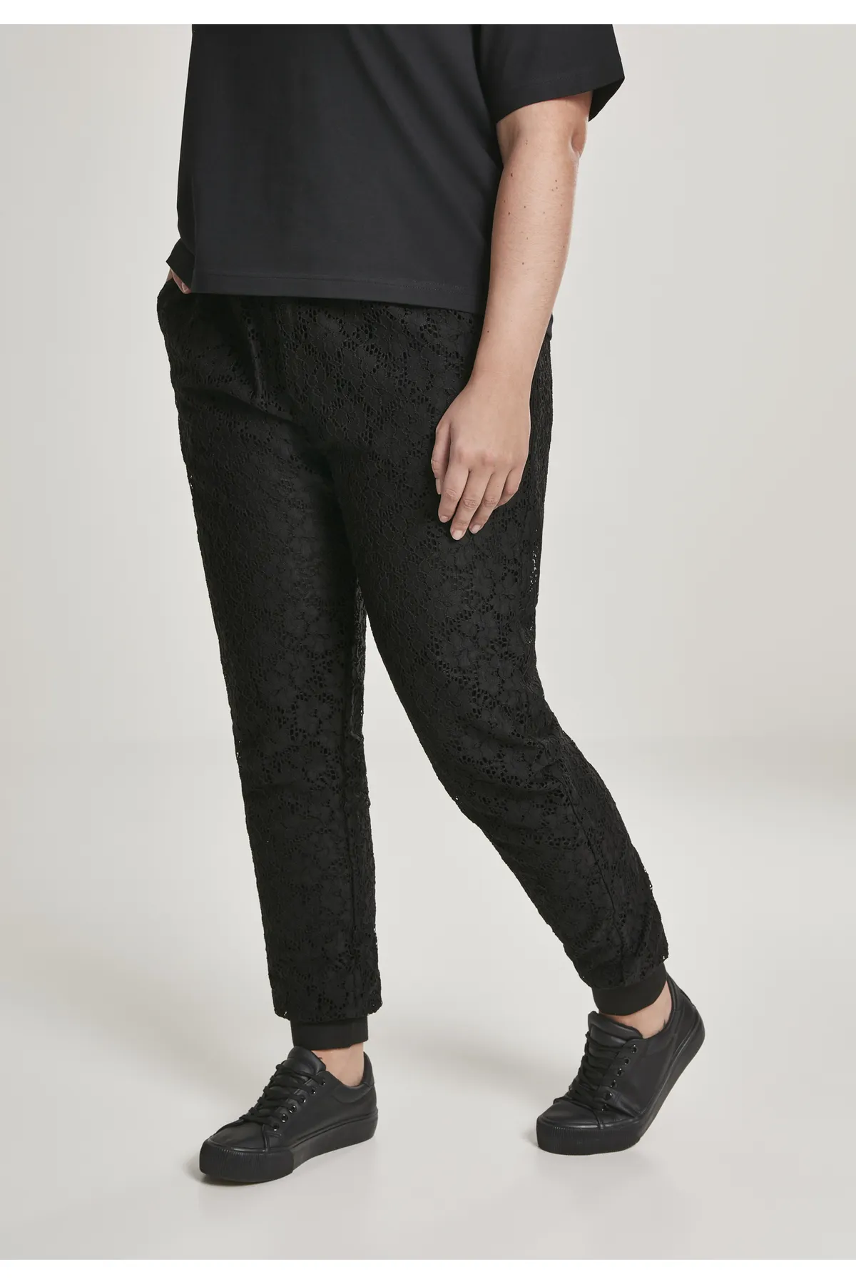 Urban Classics  Jogginghose - Schwarz - Straight