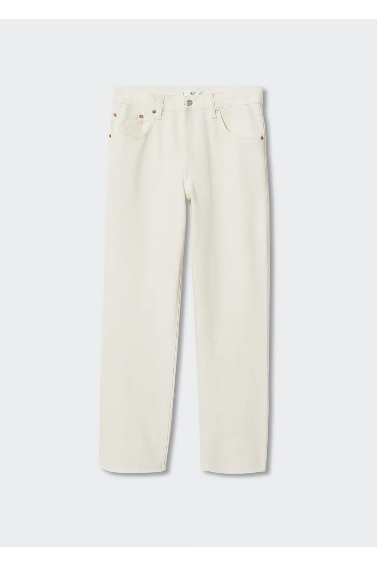 MANGO  Ecru Damenjeans 37083834