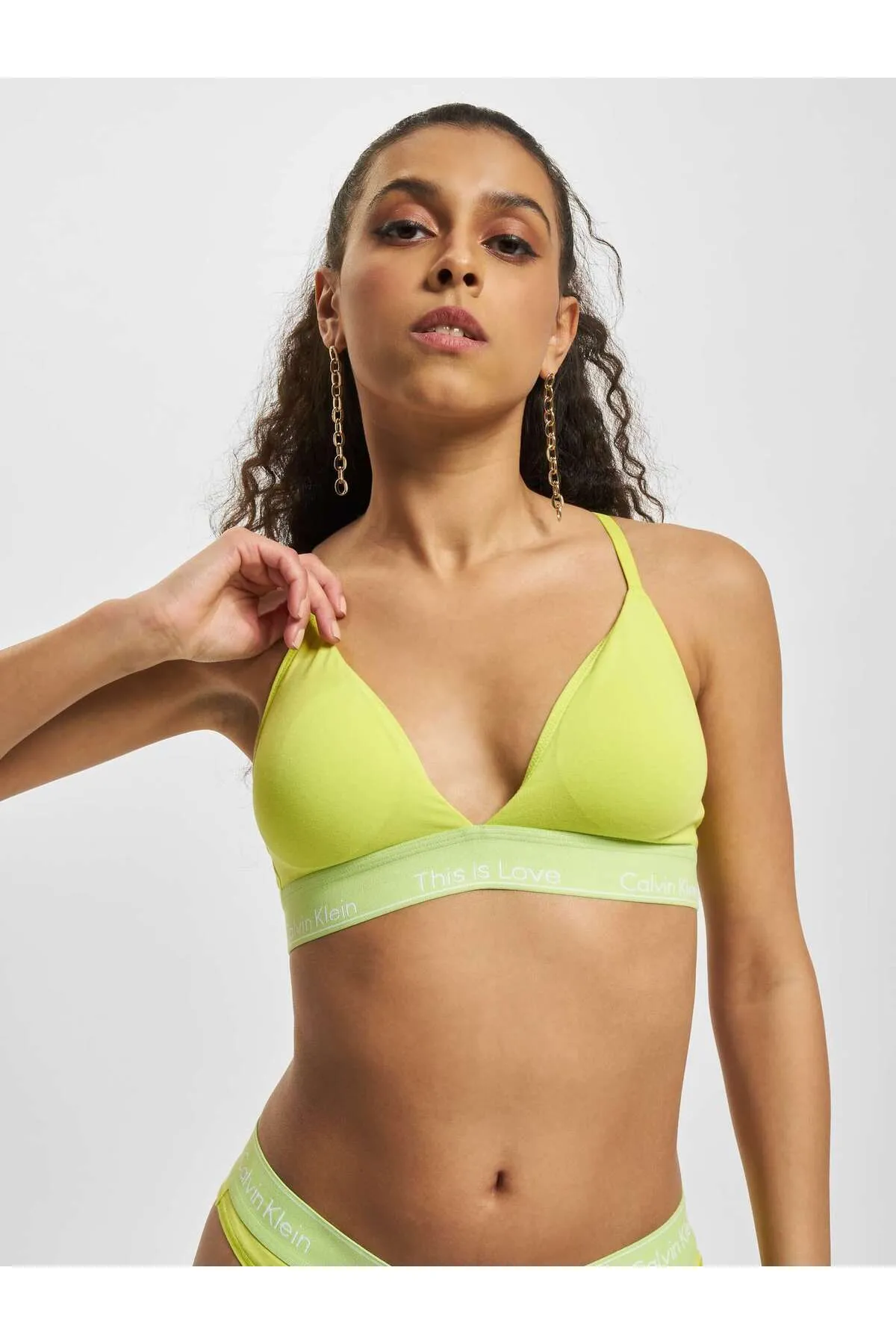 Calvin Klein  Damen Calvin Klein Underwear Leicht gefütterter Triangel-Bralette