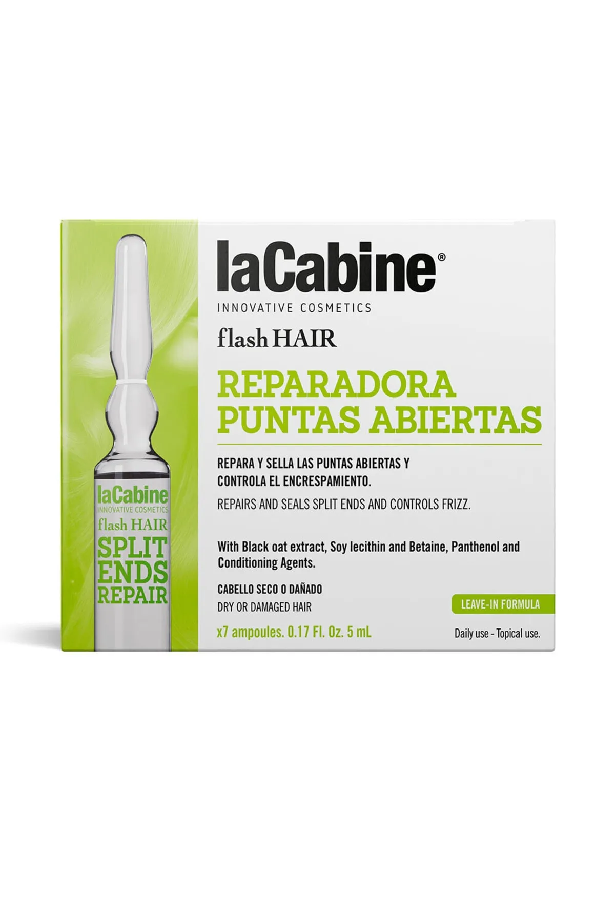 LaCabine  Flash Hair Reapair Abgeschlossene Spitzen 7 x La Cabine 5 ml
