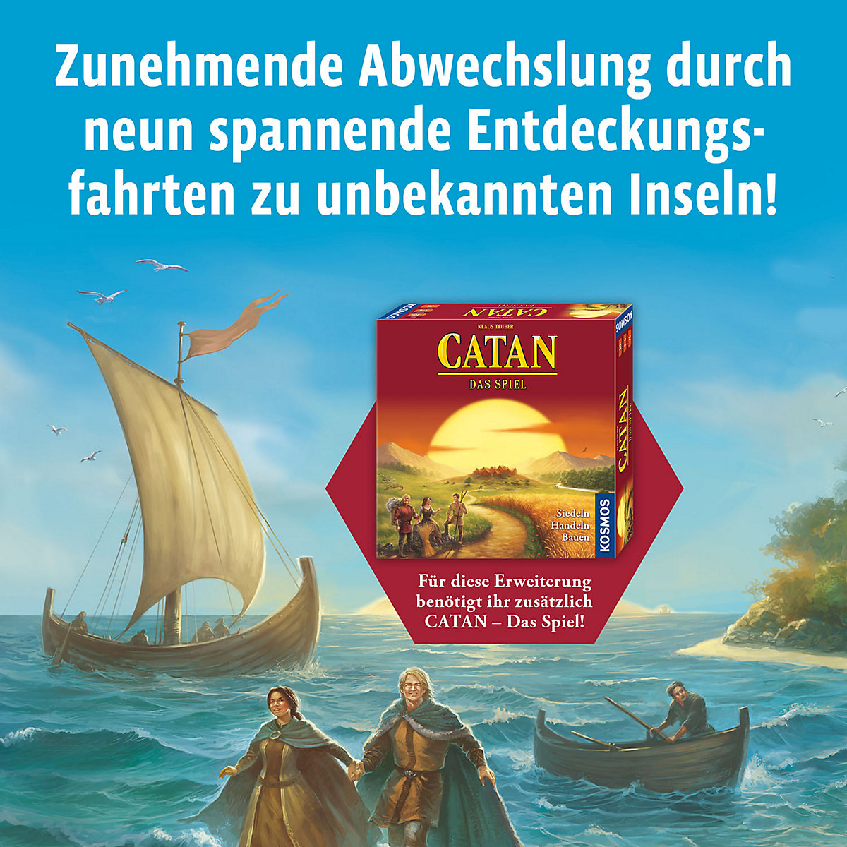 CATAN - Erweiterung - Seefahrer