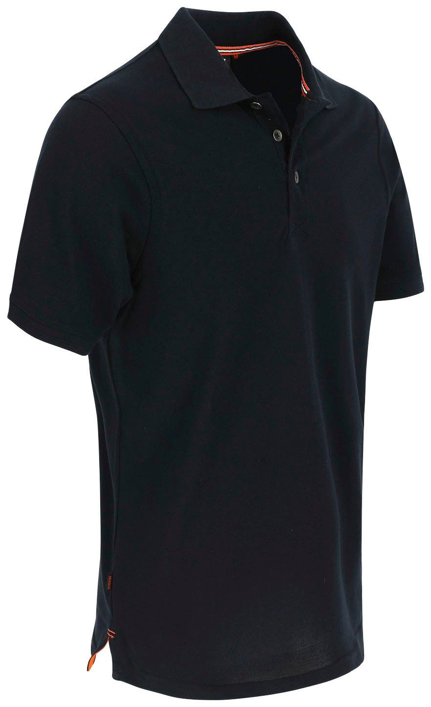 Herock Poloshirt LEVI POLO KURZARM (Spar-Set, 2-tlg) Reine Baumwolle, Rippstrick-Kragen und Bündchen, verschiedene Farben