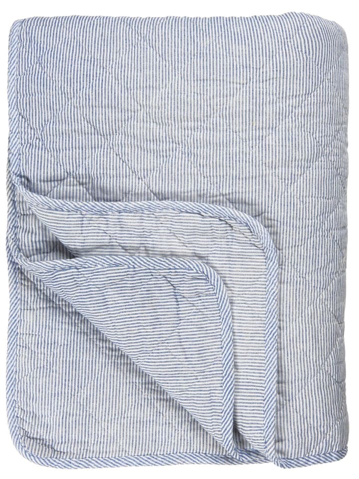 IB Laursen Quilt gestreift in blau günstig kaufen onesize