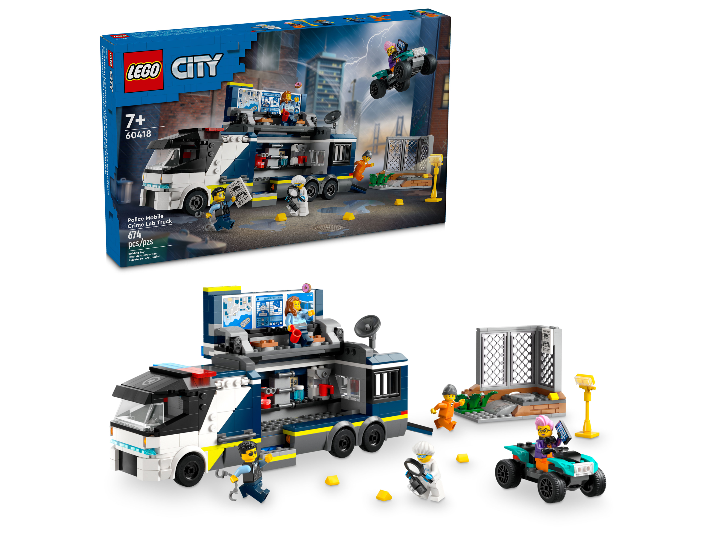 Polizeitruck mit Labor 60418