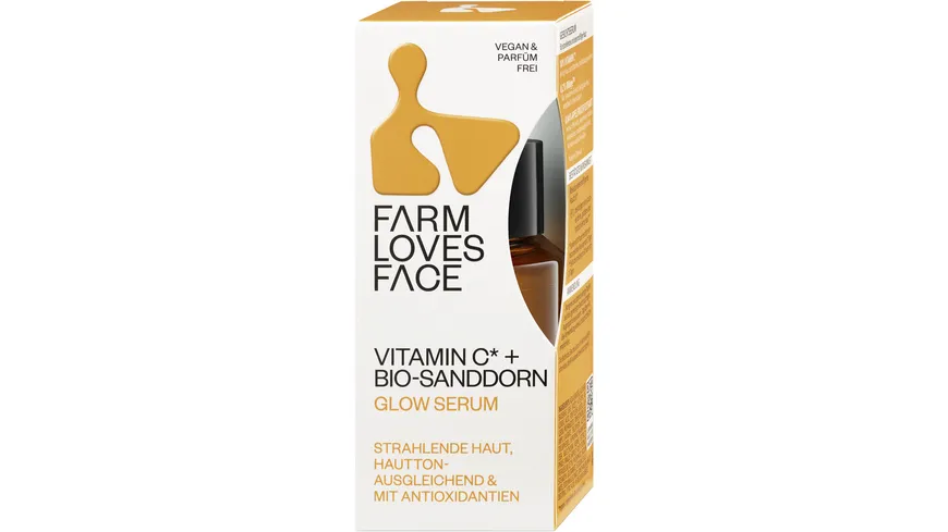 Farm loves Face Vitamin C + Bio-Sanddorn Glow Serum 28 ml