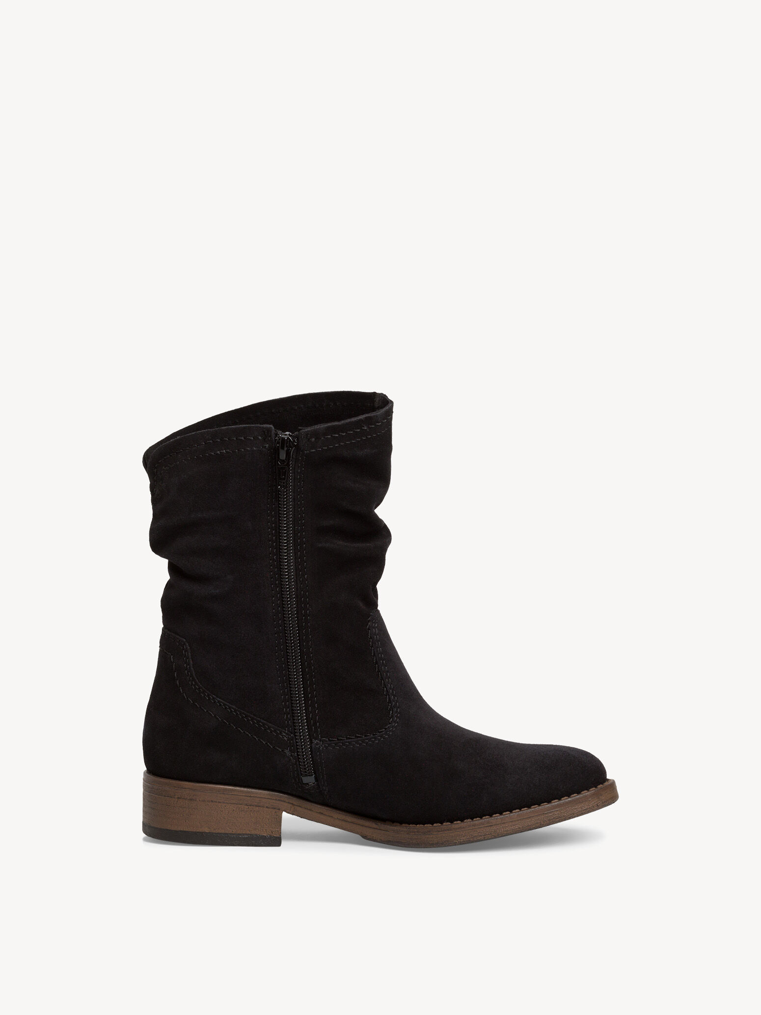 Bottes de cow-boy en cuir - noir