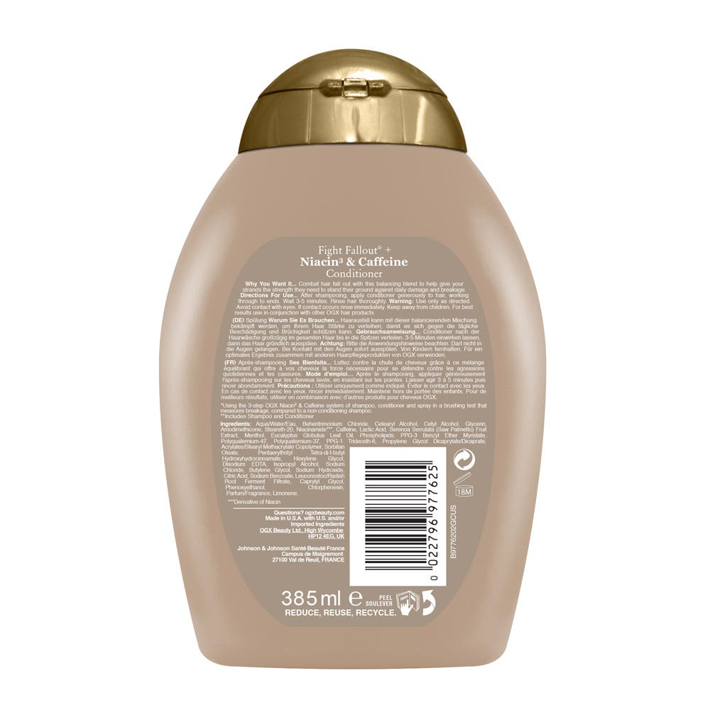 OGX Fight Fallout Caffeine Conditioner 385 ml