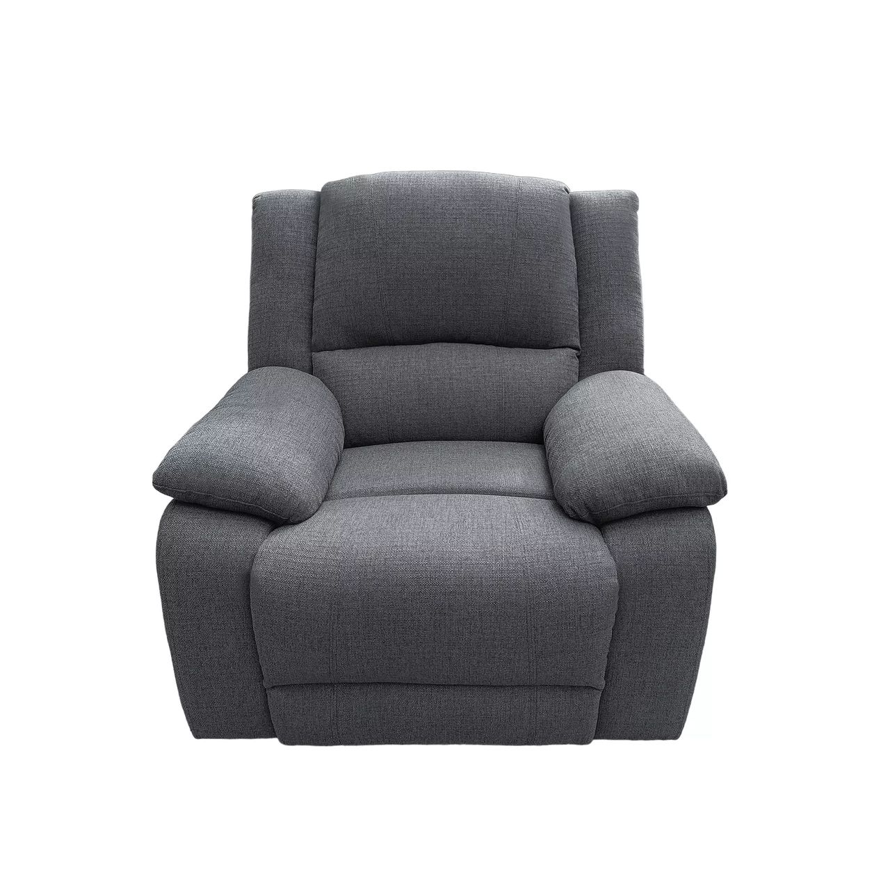 Happy Home Happy Home XXL-Relaxsessel mit verstellbarer Rückenlehne HSP93-GRA grau